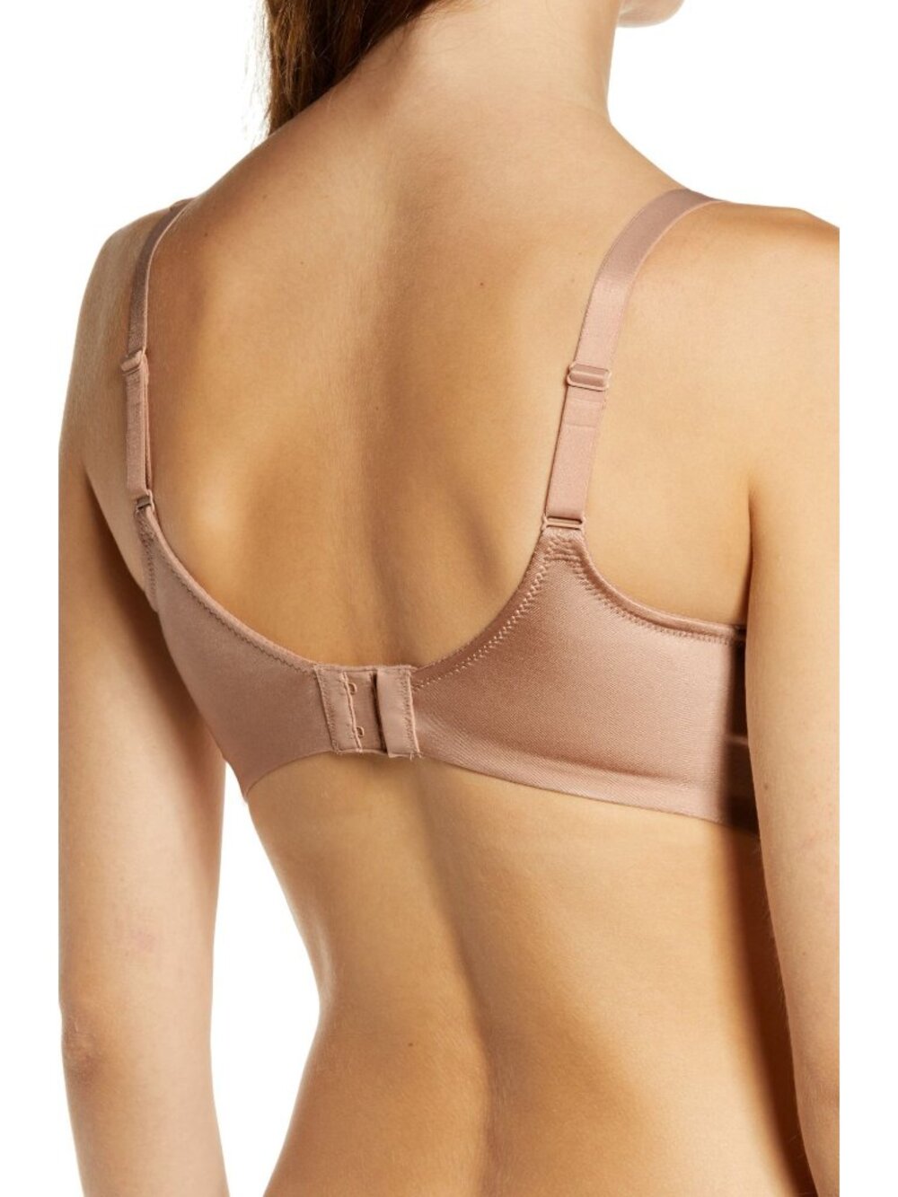 🆕WACOAL Elevated Allure Unpadded Wireless Bra 38DDD Beige #852336 - Picture 2 of 10